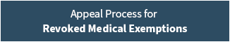 Medical Exemptions Banner