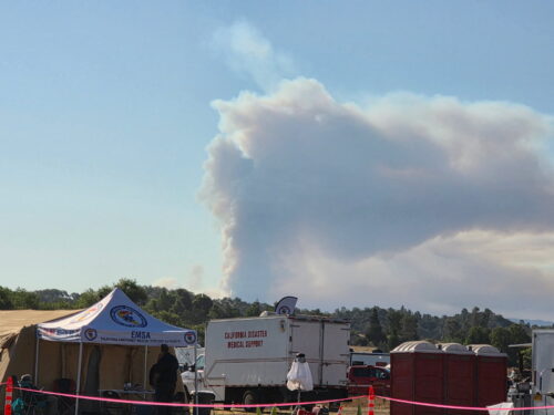 Gifford Fire in Santa Barbara County, 2025.