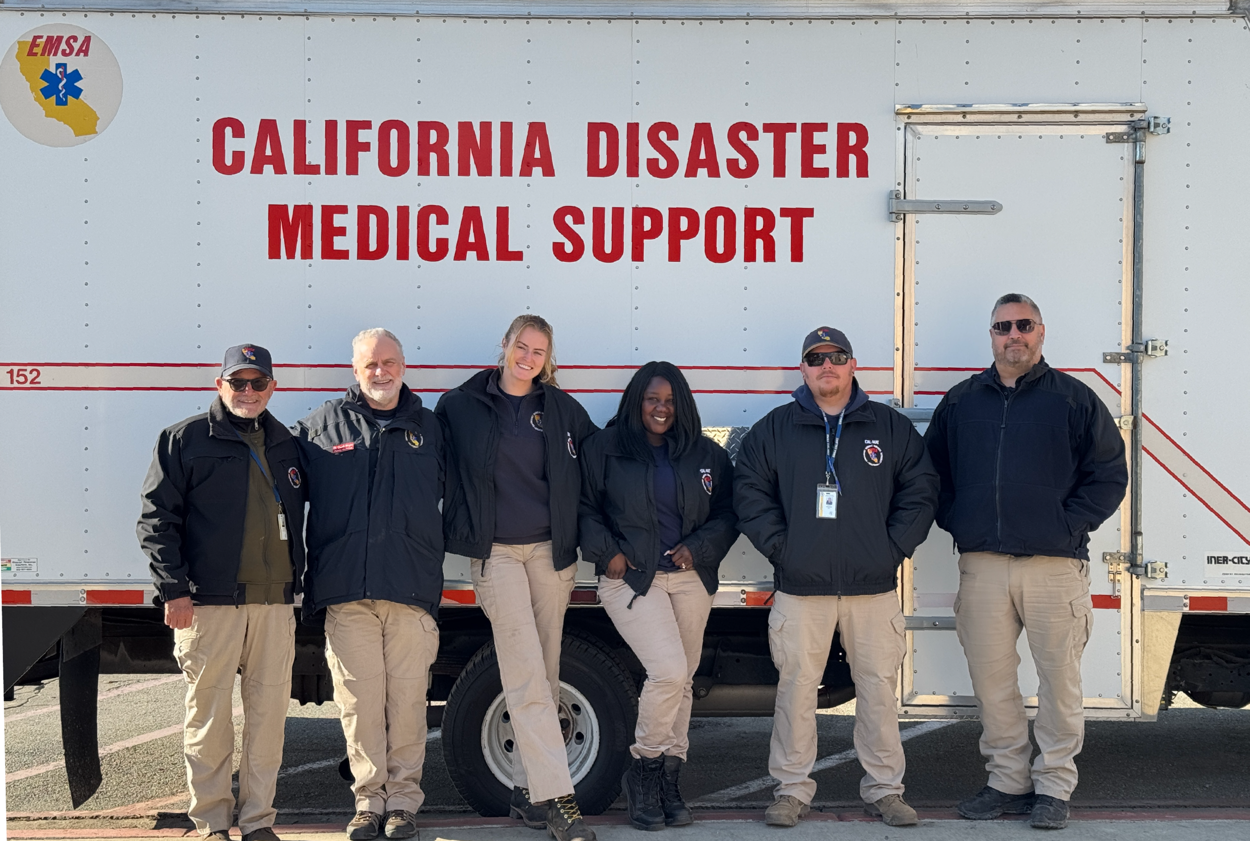 CAL-MAT at the Eaton Fire in Los Angeles County, 2025.